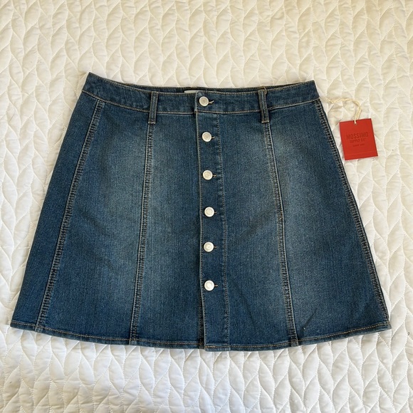 Denim Skirt Jean Skirt Sz 